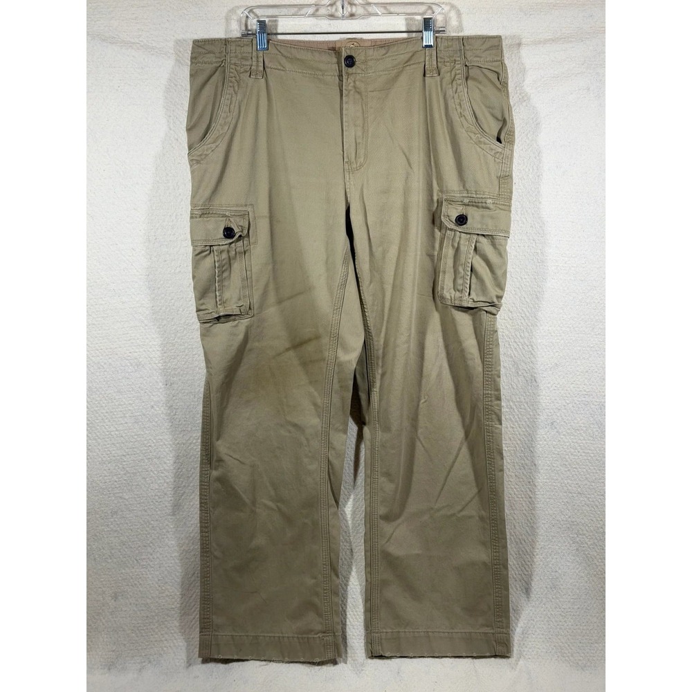 RedHead Cargo Pants‎ Mens 42x32 Khaki Utility Hiking Workwear Outdoor Distressed